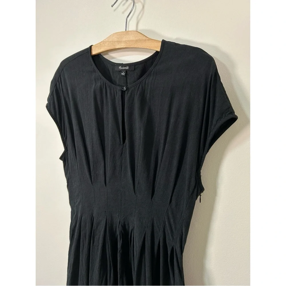 Madewell | The Lucie Pleated Mini Dress